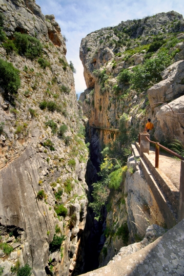 Walking in El Chorro